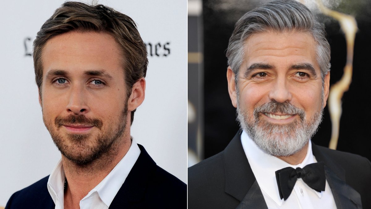 Skådespelarna Ryan Gosling och George Clooney beskrivs som "skäggförebilder" av kirurgerna.